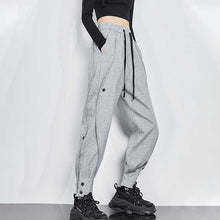 Load image into Gallery viewer, Elastic Waist Drawstring Harem Pants