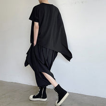 Load image into Gallery viewer, Irregular Hem Short Sleeve T-Shirt