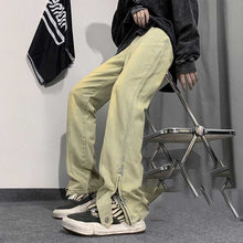 Load image into Gallery viewer, Street Zip Straight Jeans