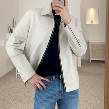 Load image into Gallery viewer, Casual Short Leather Jacket