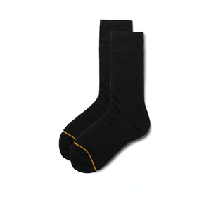 Men's Mid-length Black Socks