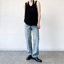 Load image into Gallery viewer, Fake Two Pieces Loose Vest