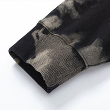 Load image into Gallery viewer, Cotton Tie Dye Crew Neck Hooded Sweatshirt