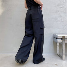 Load image into Gallery viewer, Loose Casual Big Pocket Trousers