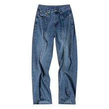 Load image into Gallery viewer, Irregular Twisted Wide-Leg Jeans