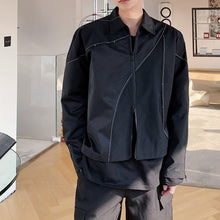 Load image into Gallery viewer, Irregular Stitching Casual Lapel Jacket