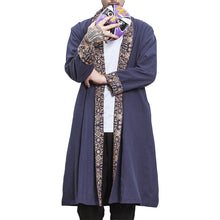 Load image into Gallery viewer, Linen Paneled Mid-length Cardigan