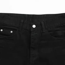 Load image into Gallery viewer, Ripped Side Zip Slim Jeans