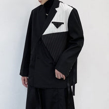 Load image into Gallery viewer, Stitching Decoration Loose Suit
