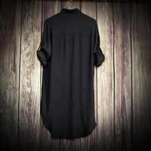 Load image into Gallery viewer, Swallowtail Mid Length Casual Shirt