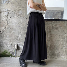 Load image into Gallery viewer, Loose Wide Leg Big Flare Cropped Hakama