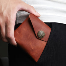 Load image into Gallery viewer, Handmade Retro Coin Purse Small Wallet