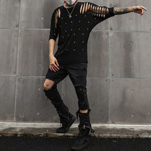 Load image into Gallery viewer, Cutout Half Sleeve T-Shirt