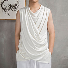Load image into Gallery viewer, Summer Cotton Linen Sleeveless Vest
