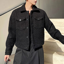 Load image into Gallery viewer, Solid Color Cropped Knit Jacket