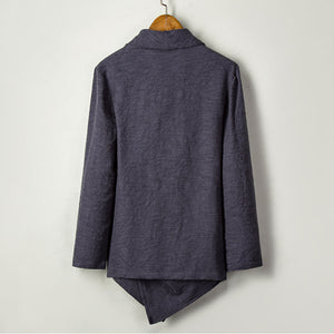 Cotton And Linen Mid-length Top
