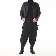 Load image into Gallery viewer, Black Baggy Overalls