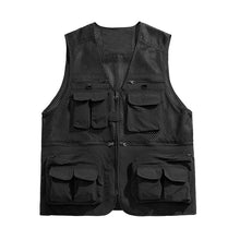 Load image into Gallery viewer, Multi-Pocket Mesh Vest