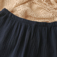 Load image into Gallery viewer, Cotton Gauze Short Sleeve Shorts Set