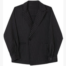 Load image into Gallery viewer, Slanted Placket One Button Shirt Blazer