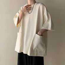 Load image into Gallery viewer, Vintage Slit Pocket Short-sleeved T-shirt