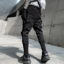 Load image into Gallery viewer, Techwear Lace-Up Cargo Pants