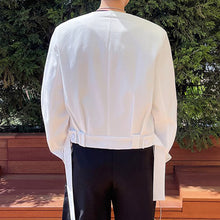 Load image into Gallery viewer, Short Single-breasted Blazer