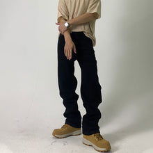 Load image into Gallery viewer, Heel Zip Solid Jeans