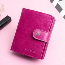 Load image into Gallery viewer, RFID Multifunctional Leather Wallet