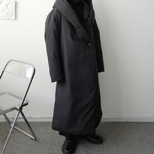 Load image into Gallery viewer, Hooded Long Cloak Coat