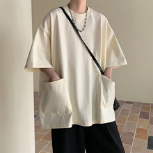 Load image into Gallery viewer, Vintage Slit Pocket Short-sleeved T-shirt