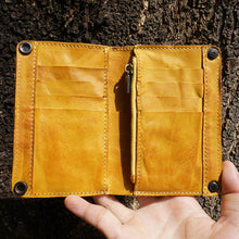 Load image into Gallery viewer, Genuine Leather Cards Holder Coin Wallet