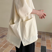 Load image into Gallery viewer, Vintage Slit Pocket Short-sleeved T-shirt