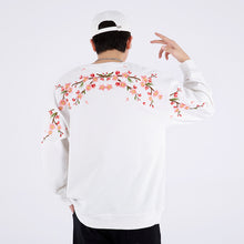 Load image into Gallery viewer, Plum Embroidery Sweatshirt