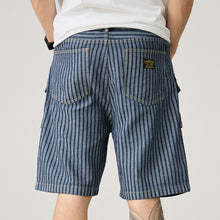 Load image into Gallery viewer, Pocket Striped Shorts
