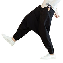 Load image into Gallery viewer, Loose Crotch Casual Baggy Pants