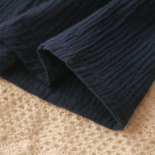 Load image into Gallery viewer, Cotton Gauze Short Sleeve Shorts Set