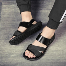 Load image into Gallery viewer, Summer Leisure Non-slip Leather Sandals
