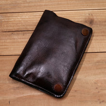 Load image into Gallery viewer, Retro Handmade Leather Wallet