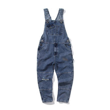 Load image into Gallery viewer, Men's Loose Straight-Leg One-Piece Overalls