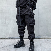 Load image into Gallery viewer, Techwear Asymmetric Pocket Cargo Pants