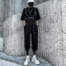 Load image into Gallery viewer, Hip-hop Functional Overalls