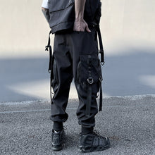 Load image into Gallery viewer, Techwear Big Pocket Elastic Waist Cargo Pants