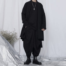 Load image into Gallery viewer, Mid-length Loose Cotton Linen Cardigan