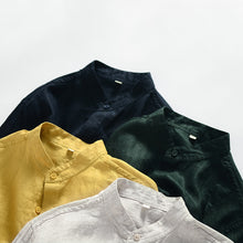 Load image into Gallery viewer, Relaxed Loose Linen Shirt