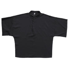 Load image into Gallery viewer, Loose Stand Collar Half Sleeve Shirt