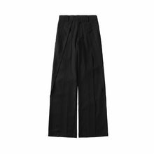 Load image into Gallery viewer, Irregularly Pressed Pleated Trousers
