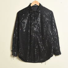 Load image into Gallery viewer, Sequin Tassels Party Stage Performance Shirts and Pants