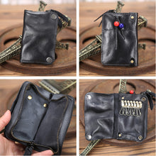 Load image into Gallery viewer, Vintage Handmade Key Coin Wallet