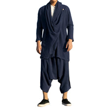 Load image into Gallery viewer, Linen Cotton Retro Blouse Pants